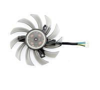 tianwandong T128010SH 75MM Cooler Fan Compatible With ASUS MSI GTX 1050 TI compatible with Radeon Sapphire 6930 7850 GTX 550 750 770 Ti HD 7870 Video Card Cooling(1PCS)