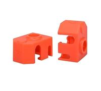 tianwandong V2.0 Heater Block Covers Extruder Heat Block Case Silicone Cover Socks 3D Printer Parts VS V5 V6 MK8 Sock(2pcs)