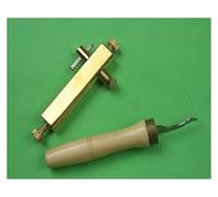 tianwandong Violin maker tools, brass purfling and clean up groove knife, Luthier tools