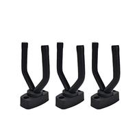 tianwandong Wall Mount Guitar Hanger Hook Non-slip Holder Stand for Acoustic Guitar Ukulele Violin Bass Guitar Parts Instrument Accessories(3 pcs)