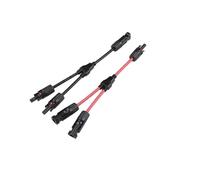 tianwandong Y Branch Plug 1 To 2 Parallel Connection Solar Connector Photovoltaic Panel Adaptor of Battery Plate Assembly RV PV Group Line