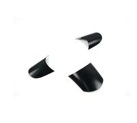 Tianwu03 Fit For MINI Cooper S R53 R52 Panel Button Switch Trim Sticker Accessories Steering Wheel Panel Button Cover Sticker(Black A)