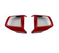 Tianwu03 Fit For Mini Countryman U25 Cooper E SE J01 EV J05 Aceman F66 F65 Auto Accessories Car Steering Wheel Button Cover Stickers(Red)