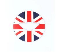 Tianwu03 Fit For R50 R52 R53 R55 R56 R60 R61 F54 F55 F56 F60 J01 U25 CarSticker Steering Wheel Stickers For M-i-n-i C-o-o-p-e-r Accessories(Union Jack,StyleAF54TOf60new)