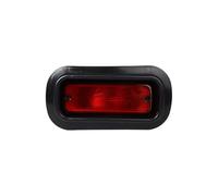 Tianwu03 Fit For Universal On Any Car With Modifications Red White Brake Lamp Rear Fog Light Stop(Left and Right,Red)