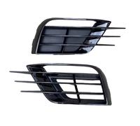 Tianwu03 Fit For Volkswagen V-W Scirocco R 2015 2016 2017 2018 Left Right Car Front Bumper Fog Light Lamp Cover Grille Lower Grill ABS(1 Pair)