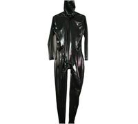 TIANXIAOQWE Latex Uniform Rubber Cosplay Catsuit Clothing Mask Set For Christmas Fetish Masquerade & Halloween