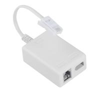 TIANXUAN ADSL Filter Microfilter for Broadband Internet Phone BT Plug to ADSL RJ11 Splitter Adapter Telephone White Socket Splitter Cable for BT Sky Landline Modem Router WiFi Telephone Fax Talktalk