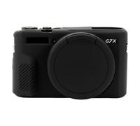 TIANXUAN Camera Case for Canon G7x Mark II Canon PowerShot G7X Mark III DSLR Digital Camera Soft Silicone Protective Case with Removable Lens Cover Scratch-Resistant Slim Accessories (Black)