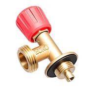 TIANXUAN Camping Gaz Adapter for Motorhome & Caravan Regulator Fits 907 904 & 901 Gas Bottle Regulator Camping Butane Canister Refill Adapter Cylinder Bottle Adaptor Convertor Hiking Burner
