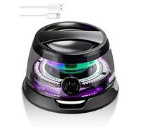 TIANXUAN G200 Magnetic Bluetooth Speaker Mini Small Magnetic Wireless Phone Portable Bluetooth Speakers Compact Stand with IP67 Waterproof for Shower Kitchen Outdoor Travel Golf Gift(Black)