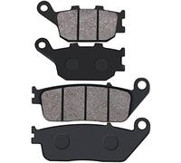 TIANYAN 2 pairs Front and Rear Brake Pads Semi-metallic Compatible with Honda Shadow Sabre 1100 VT1100C2 2000-2007, Interstate 1300 VT1300CTA ABS 2011-2015, VTX 1300 S Retro/C/R/T 2003-2013
