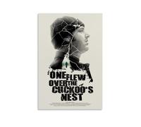 TIANYXYF One Flew Over The Cuckoo's Nest Popular Movies And Exciting TV Series Canvas Poster Wall Art Decorative Painting Bedroom Painting Posters 24x36inch(60x90cm) Unframe-style