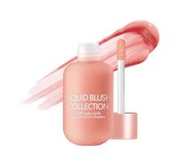 TiaoBug 1Pc Blush for Women Matte Liquid Blush Lightweight Long Lasting Cheek Tint Natural Makeup Easy to Blend Buildable Pigment for All Skin Tones Rose Flush One Size