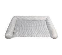 TiaoBug Breathable Mesh Dog Cooling Bed Elevated Design with Ice Pad Pet Bed for Hot Summer Days Gray M