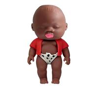 TiaoBug Cute Little Baby Doll Fidget Toys Office Stretch Anxiety Stress Relief Sensory Toy Decompression Dough Red One Size