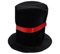 TiaoBug Deluxe Adult Ringmaster Top Hat Circus Costume Hats Carnival Christmas Party Cap Type D One Size