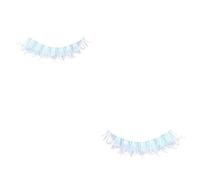 TiaoBug Dramatic Volume False Eyelashes 10Pcs Silk Protein Lashes for Women Cosplay Party Night Out Type 3 One Size