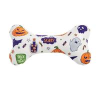 TiaoBug for Dogs Squeaky Bone Plush Toy Durable Chew Play for Puppies Small Medium Large Dogs Interactive Fun Type B One Size