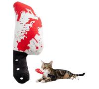 TiaoBug Halloween Cat Catnip Toy Plush Interactive Sound Toys for Kitty Party Play Chewing Fun Type A One Size