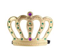 TiaoBug King Queen Crown Birthday Crowns Party Tiara for Halloween Cosplay Dress Up Type B One Size