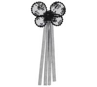 TiaoBug Lace Embroidery Butterfly Wings Angel Wing Baby Kids Photography Accessories Black 2 One Size