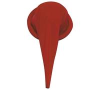 TiaoBug Novelty Pointed Hat Carnival Halloween Dwarf Costume Hat Elf Cosplay Hat Christmas Dwarf Hat Red One Size