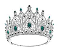 Tiara And Crown For Womens Adjustable Miss World Beauty Pageant Crown Bride Queen Show Tiara