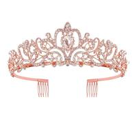 Tiara Crystal Crown for Bridal, Princess Tiara Wedding Tiara Crown for Wedding Prom Proms Pageants Parties Birthday, Crystal