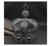Tiara for Girls Baroque Vintage Royal King Diadem Prom Party Male Cake Party Prom Wedding Hair Jewelry Man Crown