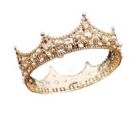 Tiara for Girls Baroque Wedding Crown Crystal Corolla Exquisite Charming Headdress Beauty Pageant Bride Wedding Hair Accessories