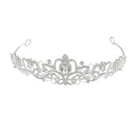 Tiara, Tiara For Women Suitable For Parties, Festivals, Wedding Tiaras For Bride Prom Hair Accessories (silver)