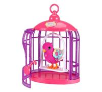 Tiara Twinkles Birdcage Singing Bird Light Up Wings 20+ Sounds