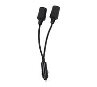 Tiardey 1 to 2 Car Cigarette Lighter Splitter Adapter Power Charger Port 12V 24V Plug Socket 2Way Splitter Y Adapter