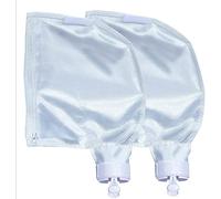 Tiardey 2 pcs Nylon Mesh Pool Cleaner All Purpose Bag Replacement for Polaris 280, 480 Pool Cleaner Zippered All Purpose accessories