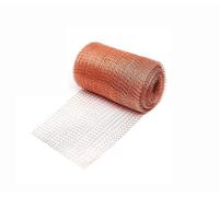 Tiardey 20 Feet Pure Copper Mesh,Fine Wire Mesh Roll for fill Loopholes in indoor,outdoor and Garden.Prevent Small Rodents From Getting in.