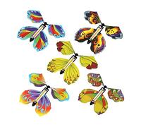 Tiardey 20PCS Flying Butterflies Magical Flying Butterfly 10 Styles Butterfly Decoration Birthday for Wedding Christmas Decoration