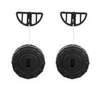 Tiardey 2PCS Fuel Cap Chainsaw Oil Tank Cap for STIHL Chainsaw MS180 MS170 018 017 MS 180 170 Chainsaw Replacement Parts