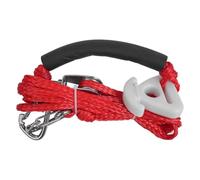 Tiardey 3.6m/12ft Heavy Duty Water Sports Tow Harness Connector with 2 Hooks - Durable Boat Tow Harness for 1-3 Riders