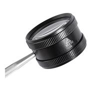 Tiardey 35X High-Definition Hand-held Magnifier High-Powered Old Man Reading Reading Glass Jewelry Wenwan Appreciation Appreciation Magnifying Glass 35X50 mm