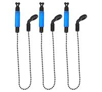 Tiardey 3PCS Bite Indicator Portable Bobbins Hangers Outdoor Tackle Light Bobbins Hangers Accessories(Blue)