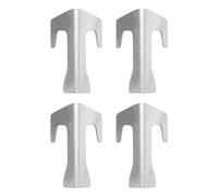 Tiardey 4 Pcs Universal Spacers, Stainless Steel Fire Plates, Spacer Set, Fire Plate Grill Plate for Types of Fire Barrels, Grill Plates, Fire Bowls and More