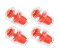 Tiardey 4PCS Bite Valve Replacement Sheath Silicone BPA Free Hydration Pack Nozzle Mouthpiece Compatible with Hydration Pack System for Outdoor Activities