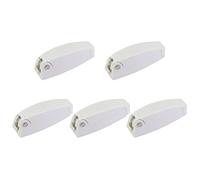 Tiardey 5pcs Baggage Door Catch Clip Compartment Latch Holder for RV,Trailer,Camper,Motor Home - White