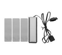 Tiardey 5V ARGB Motherboard Synchronous Radiator with RGB Lighting 2280 SSD M2 Radiator PC RGB M.2 Nvme Cooling Solid State Drive Cooling