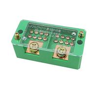Tiardey 660V 30A Single Phase Meter Box Junction Power Distribution Terminal Block - 2 Inlet 8 Outlet