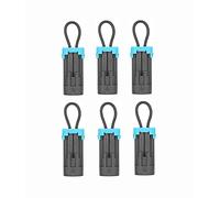 Tiardey 6Pcs Rider Seat Belt Harness Override Bypass Plug for General Ranger XP 570 XP 900 RZR 900 1000 XP 1000 2016-2017 for Can-Am Commander Maverick Max 2013-2017