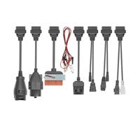 Tiardey 8-Piece Diagnostic Adapter Cable Kit for Universal Auto Diagnostic Devices - Compatible with AK DS150E, TCS CDP Pro, and Other OBD2 Diagnostic Tools