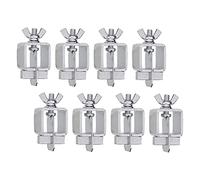 Tiardey 8pcs Small Butt Welding Clamps Panel Clamps for Edge to Edge Welding