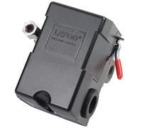 Tiardey Air Compressor Pressure Switch, 95-125Psi 220V 10A Heavy Duty Universal Pump Pressure Switch Control Valve for Air Compressor Replaces Valve